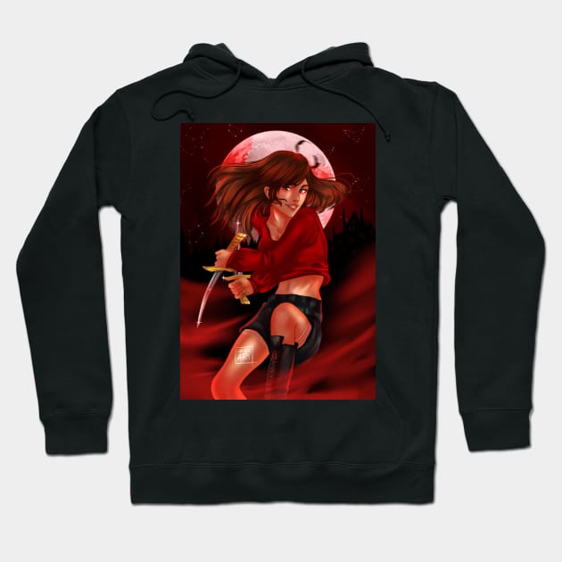 Vampire academy Hoodie by lemoncielart